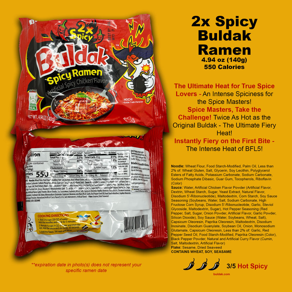 11 Buldak Variety Bundle + Bonus Flavor!