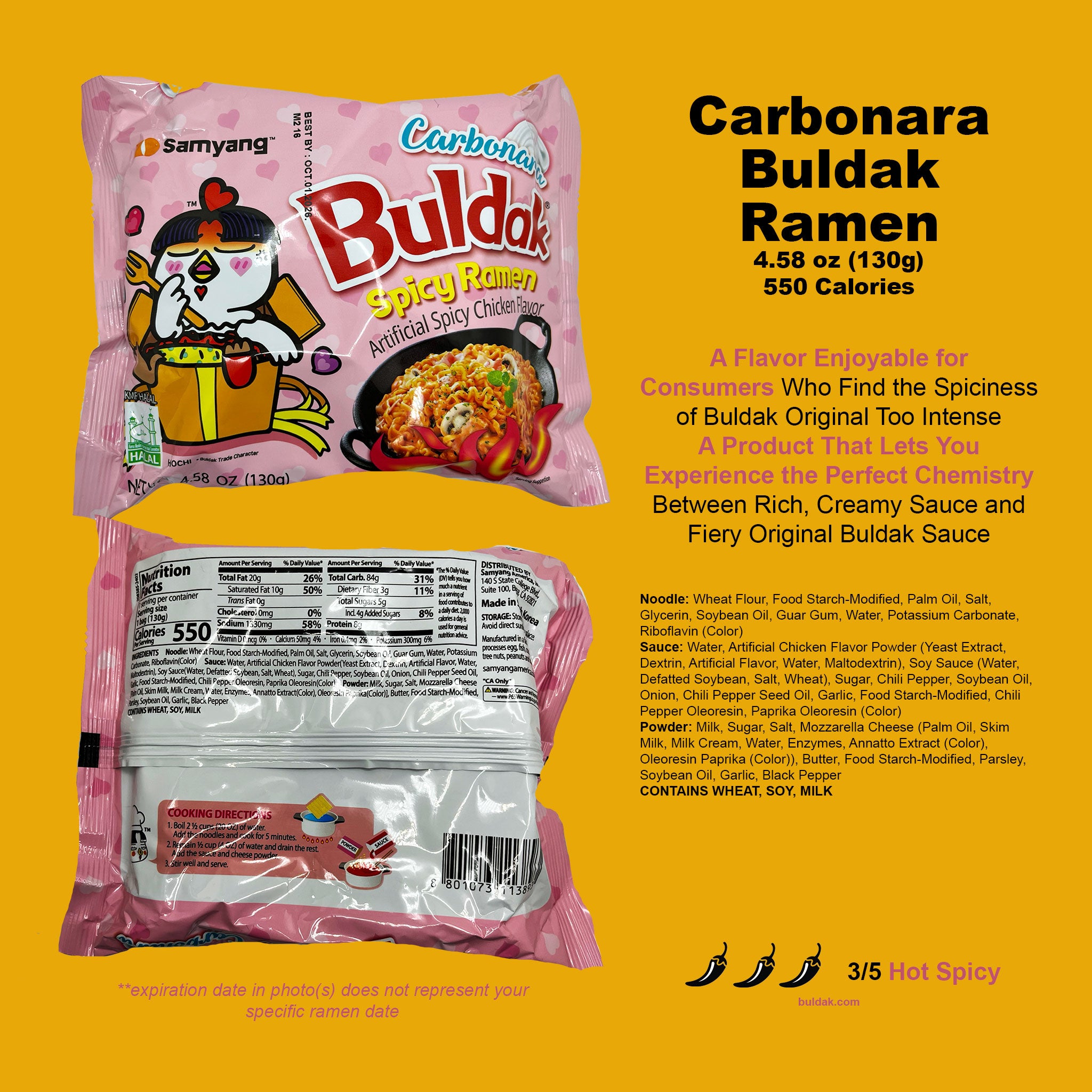 11 Buldak Variety Bundle + Bonus Flavor!