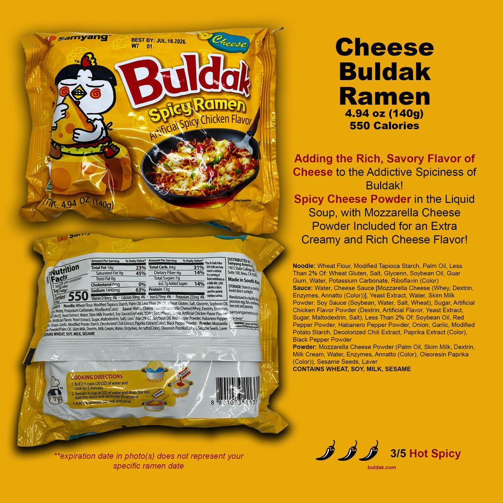 11 Buldak Variety Bundle + Bonus Flavor!