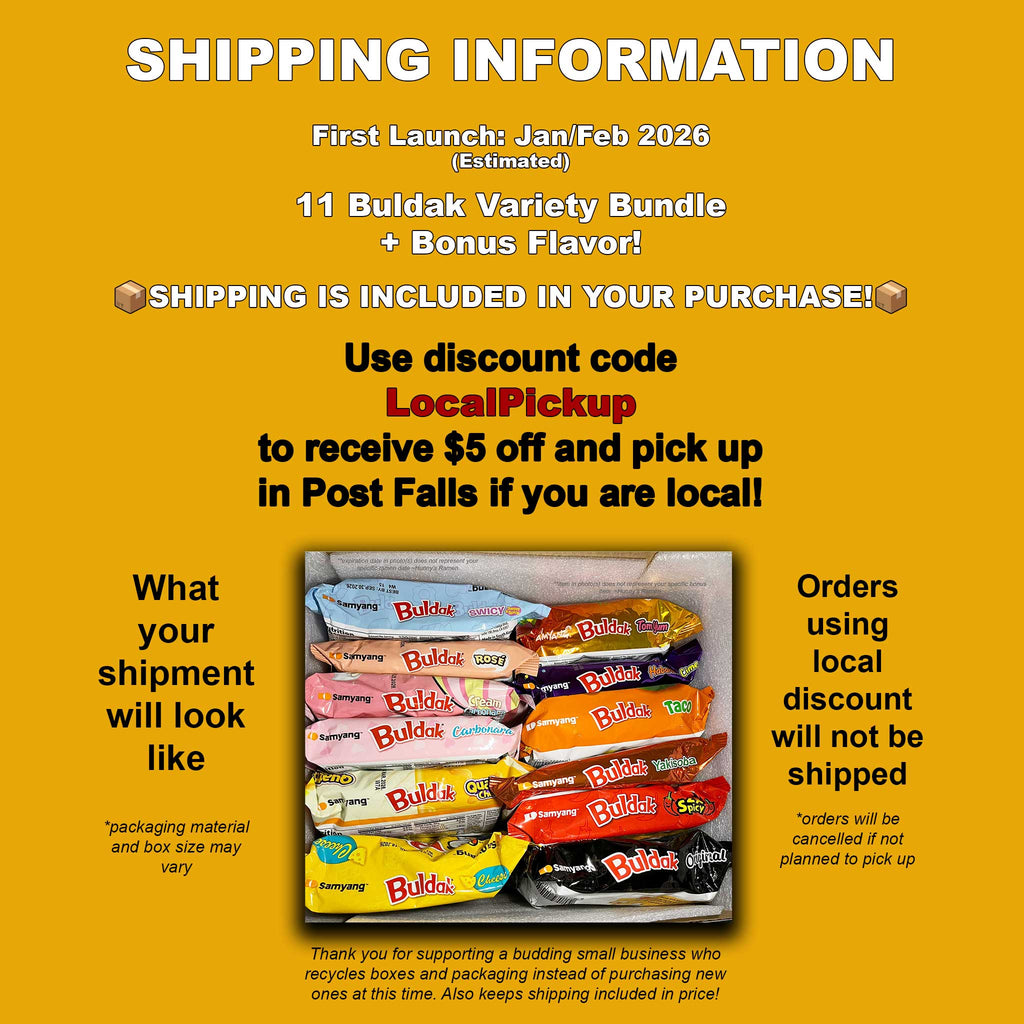11 Buldak Variety Bundle + Bonus Flavor!