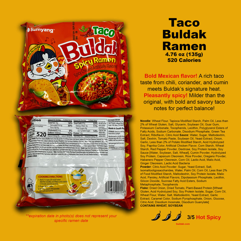 11 Buldak Variety Bundle + Bonus Flavor!